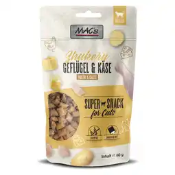 Zooplus 60g MAC's Cat Shakery Snack Kip & Kaas aanbieding