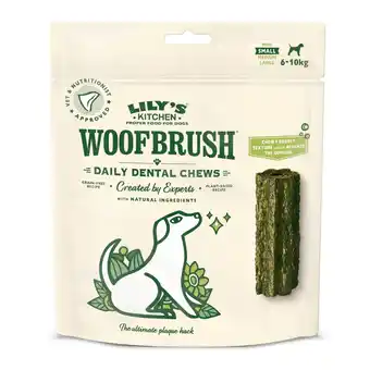 Zooplus 7x22g Lily's Kitchen Woofbrush Dental Sticks voor kleine honden aanbieding