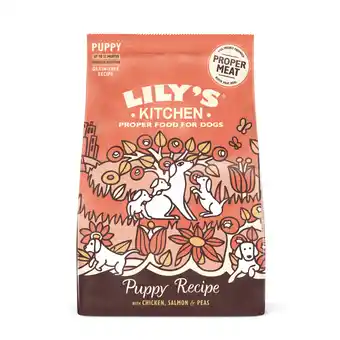 Zooplus 2,5kg Lily's Kitchen Puppy Kip & Zalm Hondenvoer droog aanbieding