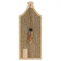 Zooplus Ontworpen door Lotte Houten kattenplank Vicky 50x20x3cm kat aanbieding