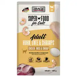 Zooplus MAC´s Cat Maaltijdzakjes 12 x 100 g Kattenvoer - Eend & Garnalen aanbieding