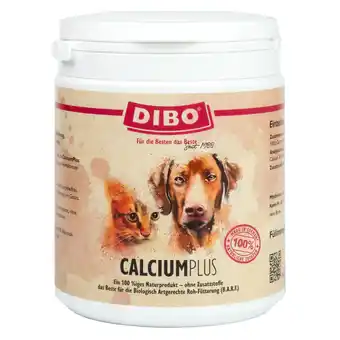 Zooplus 800g Dibo Calcium Plus aanvullende voeding voor honden & katten aanbieding