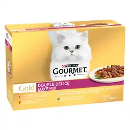 Zooplus 96x85g Rund/Kip Gourmet Gold Kattenvoer aanbieding