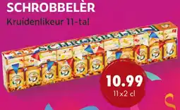 uw topSlijter Schrobbelèr aanbieding