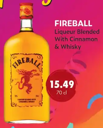 uw topSlijter Fireball aanbieding