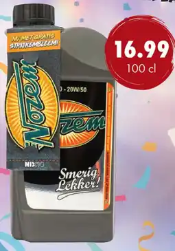 uw topSlijter Nozem Oil aanbieding