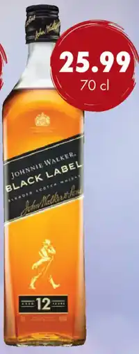 uw topSlijter Johnnie Walker Black Label aanbieding