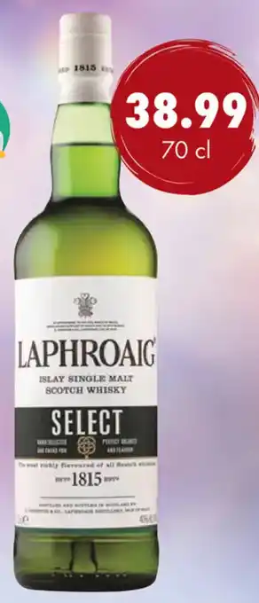 uw topSlijter Laphroaig Select Islay Single Malt aanbieding