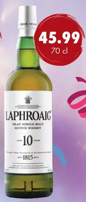 uw topSlijter Laphroaig 10 Yrs. Islay Single Malt aanbieding