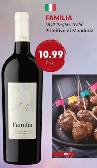 uw topSlijter Familia Primitivo di Manduria aanbieding