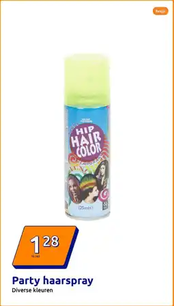 Action Party haarspray aanbieding