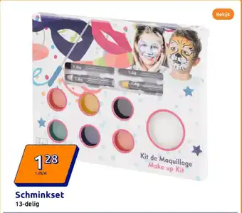Action Schminkset aanbieding