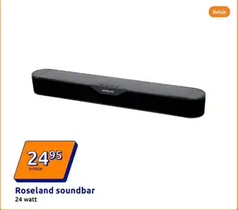 Action Roseland soundbar aanbieding