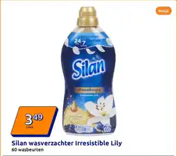 Action Silan wasverzachter Irresistible Lily aanbieding