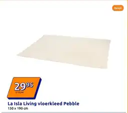 Action La Isla Living vloerkleed Pebble aanbieding