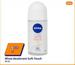 Action Nivea deodorant Soft Touch aanbieding