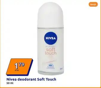 Action Nivea deodorant Soft Touch aanbieding