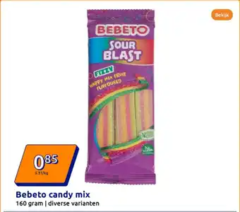 Action Bebeto candy mix aanbieding