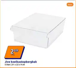 Action Jive koelkastopbergbak aanbieding