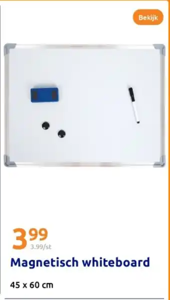 Action Magnetisch whiteboard aanbieding