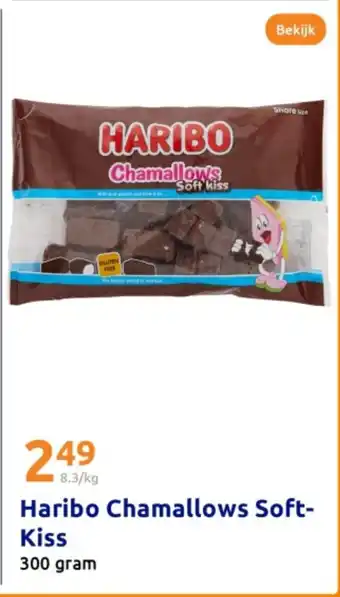 Action Haribo Chamallows Soft Kiss aanbieding