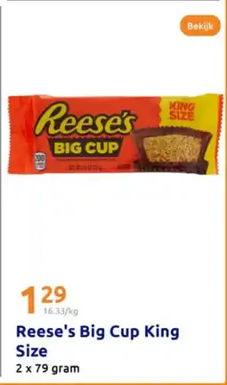 Action Reese's Big Cup King Size aanbieding