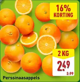 ALDI Perssinaasappels aanbieding