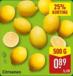 ALDI Citroenen aanbieding