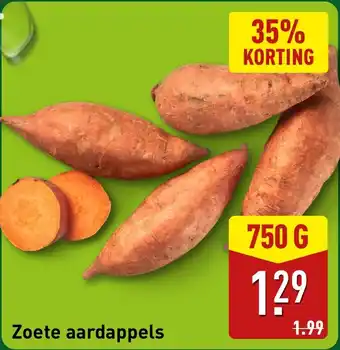 ALDI Zoete aardappels aanbieding