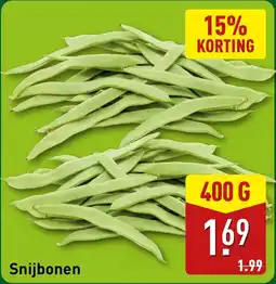 ALDI Snijbonen aanbieding