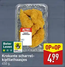 ALDI Krokante scharrel kipfilethaasjes aanbieding