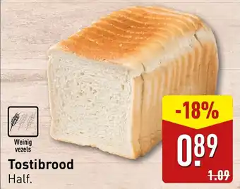 ALDI Tostibrood aanbieding