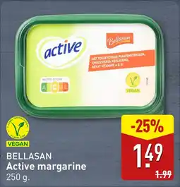 ALDI Bellasan Active margarine aanbieding