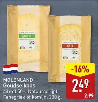 ALDI Molenland Goudse kaas aanbieding