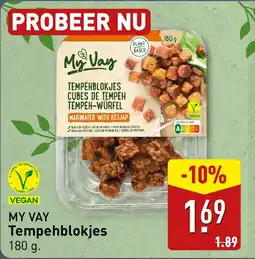 ALDI My Vay Tempehblokjes aanbieding