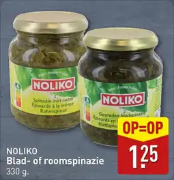 ALDI Noliko Blad of roomspinazie aanbieding