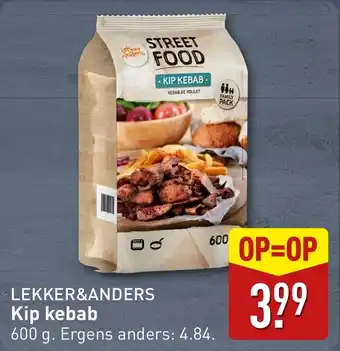 ALDI Lekker&anders Kip kebab aanbieding