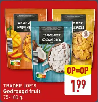 ALDI Trader Joe's Gedroogd fruit aanbieding