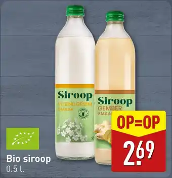 ALDI Bio siroop aanbieding