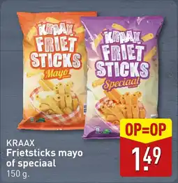 ALDI Kraax Frietsticks mayo of speciaal aanbieding