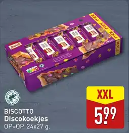 ALDI Biscotto Discokoekjes aanbieding