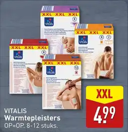 ALDI Vitalis Warmtepleisters aanbieding