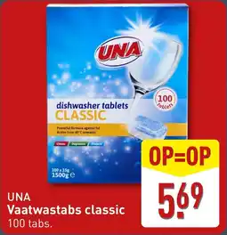 ALDI Una Vaatwastabs classic aanbieding