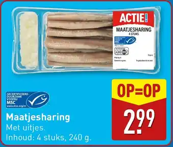 ALDI Maatjesharing aanbieding