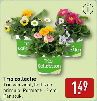 ALDI Trio collectie aanbieding