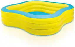 Bol.com Intex Beach Wave Swim Center Pool - Opblaaszwembad aanbieding