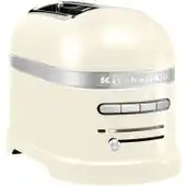 Bol.com Kitchenaid Broodrooster - Artisan - Toaster met 2 sleuven en verwijderbaar kruimelbakje - Amandelwit aanbieding