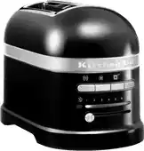 Bol.com Kitchenaid Broodrooster - Artisan - Toaster met 2 sleuven en verwijderbaar kruimelbakje - Onyx Zwart aanbieding