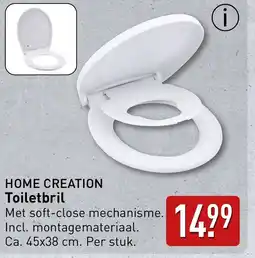 ALDI Home creation toiletbril aanbieding