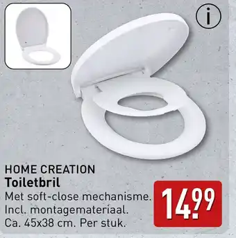 ALDI Home creation toiletbril aanbieding